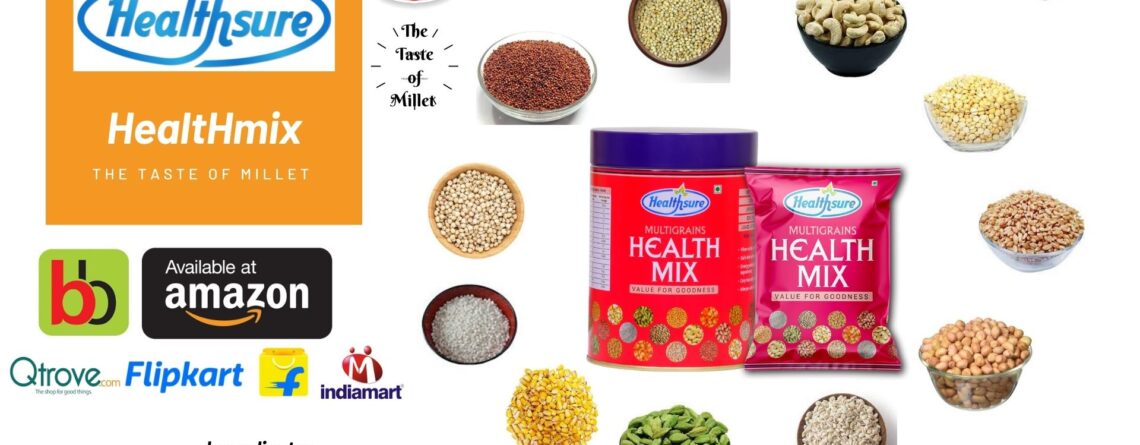 Healthsure Multi Millet Health Mix ingredients