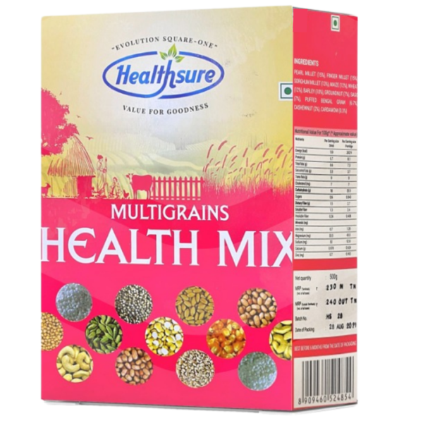 Multi grains Health Mix carton (500 gms)
